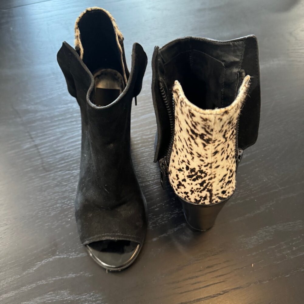 Dolce Vita Peek Toe Heel Boot Size 9